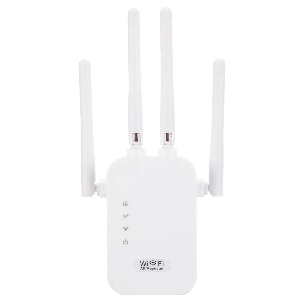 Dual-Band 2.4G 5G WiFi Repeater Signal Booster WiFi Extender 802.11bgn Gigabit Router with WPS EU/US Plug Type WiFi Amplifier
