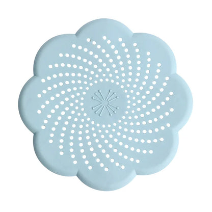 Sink Strainer Protector Silicone Shower Drain Cover Hair Catcher Covers Drain Protector for Showers Bathtub Bathroom and Kitchen