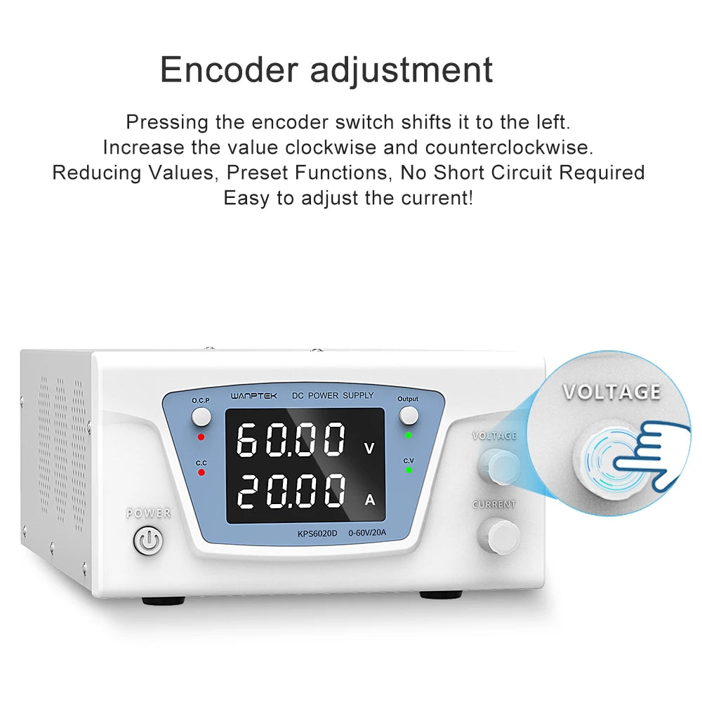 Lab DC Stabilized Power Supply Adjustable Variable Digital Regulated Power Supply 100V 60V 30V 15V 10A 20A 40A 60A Bench Source