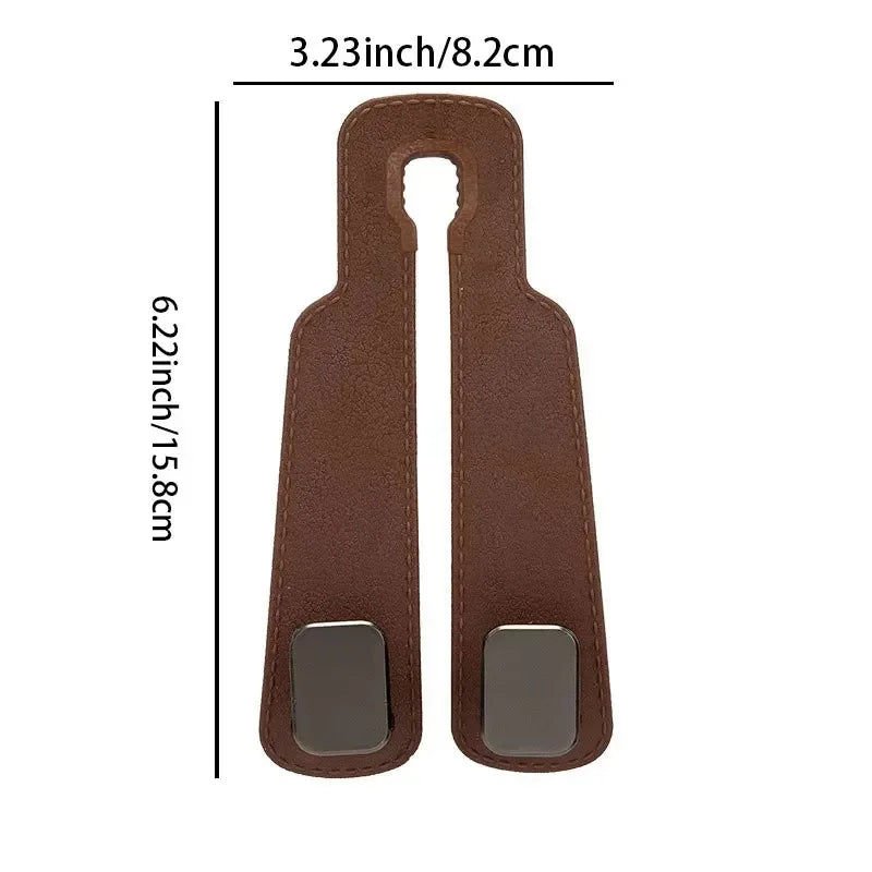 Car Headrest Hooks Hanger for Bags Seat Back Organizer Holder Clips Auto Fastener Hooks Car St - Urbizia