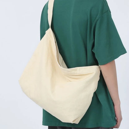 Spring 2026 Japanese Style Canvas Messenger Bag for Men Retro Thickened Sturdy Free Shipping
