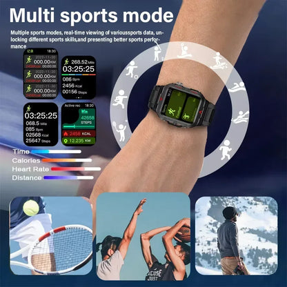 LAXASFIT Men's Smart Watch – Sports & Health Tracker - Urbizia