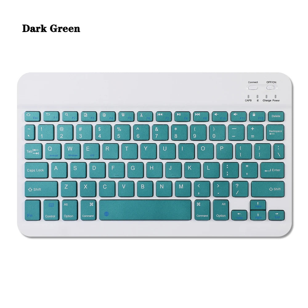 10 lnch Wireless  Bluetooth Mini Keyboard For iPad Phone Tablet Portable Bluetooth Keyboard and Mouse For Samsung Xiaomi Android