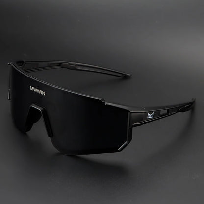 MWWIN Fashion Cycling Glasses Sunglasses for Men UV400 Women Bike Eyewear Road Bicycle Driving Outdoor Sport Marathon Triathlon