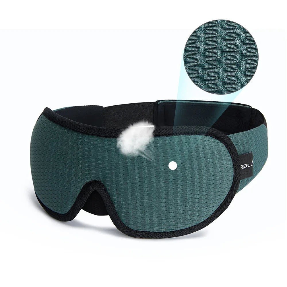 3D Sleeping Eye Mask Breathable Light Block Eyepatch Stereoscopic Soft Padded Sleep Eye Cover Sleep Mask Sleeping Aid Blindfold