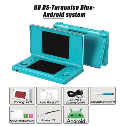 Anbernic RG DS Dual 4.0” IPS Screen Video Game Console Android 14 Support Dual Application On Split Screens & Hall Switch Chip