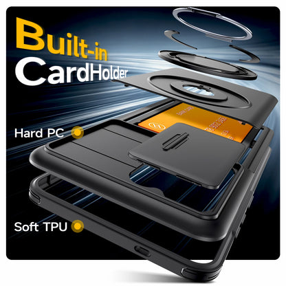 Luxury Wallet Case For Samsung Galaxy S26 S25 S24 Ultra Plus S23Ultra S22Ultra A57 A37 A27 A56 A17 Card Slot Stand Holder Cover