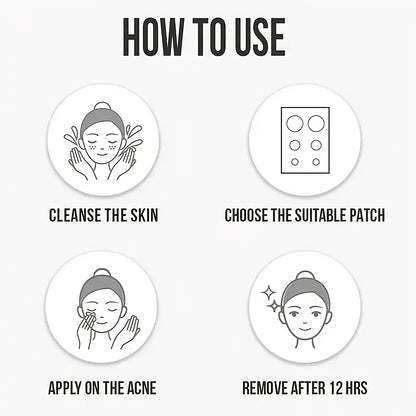 40PCS Star Acne Patches Ultra-Thin Concealer
