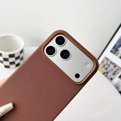 Official Original For Magsafe Apple Techwoven Case For iPhone 17 Pro Max 17Pro 17 Cases Magnetic Wireless Charging Protect Cover