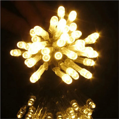 AA Battery Fairy String Lights – 10M/20M Warm White for Christmas & Party Decoration