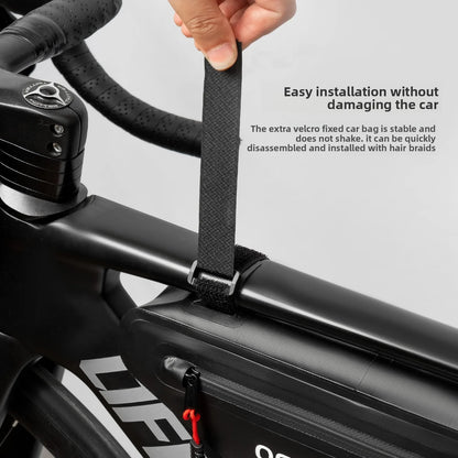 OFFBONDAGE 2L Bicycle Bag Bike Triangle Bag Cycling Top Tube Front Frame Bag Waterproof MTB Road Pannier Bicycle Under Tube Bag