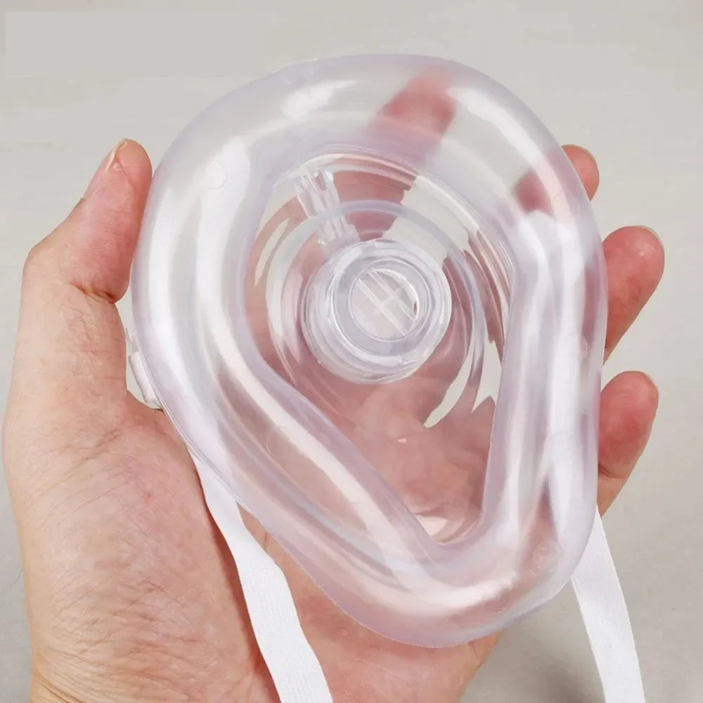 1pcs-10pcsProfessional First Aid CPR Breathing Mask Protect Rescuers Artificial Respiration Reuseable With One-way Valve Tools