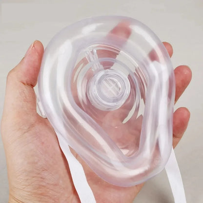 1pcs-10pcsProfessional First Aid CPR Breathing Mask Protect Rescuers Artificial Respiration Reuseable With One-way Valve Tools