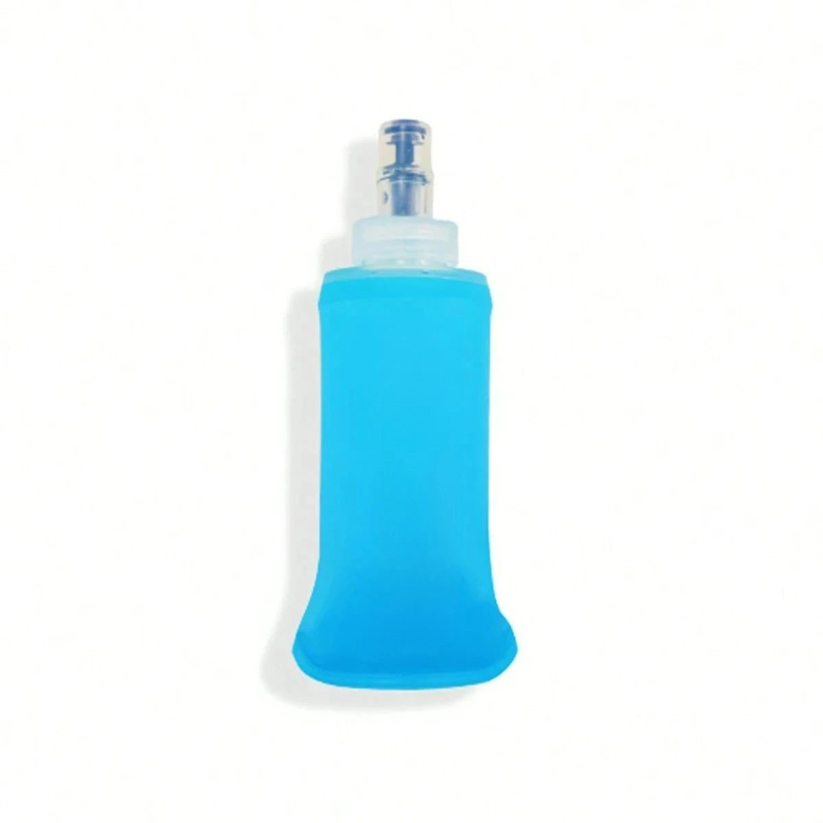 Foldable Silicone Water Bottle with Bite Valve, 150ml/250ml/500ml Lightweight Travel Bottle, No Leakage for Hiking Running Campi