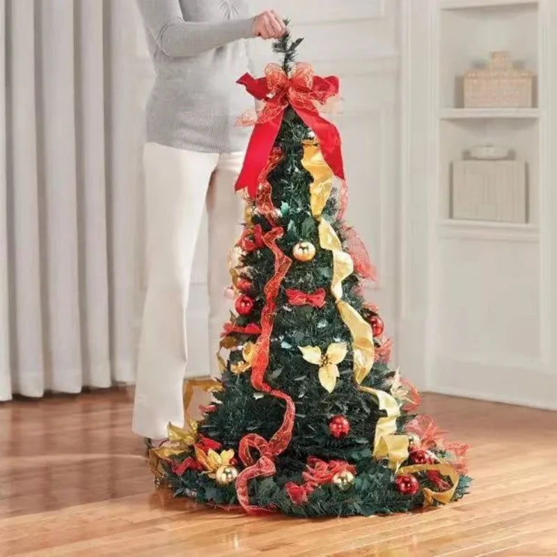 Retractable Folding PVC Christmas Tree