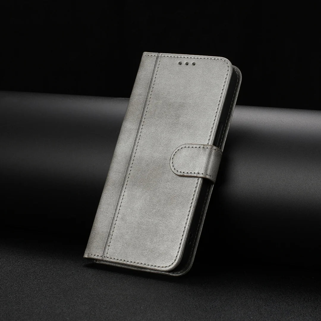 Luxury Leather Anti-thef Wallet Flip Cover Case For Samsung Galaxy XCover 7 7 Pro 6 Pro 5 4s 4 Galaxy A8 A7 A6 A5 A3 Case