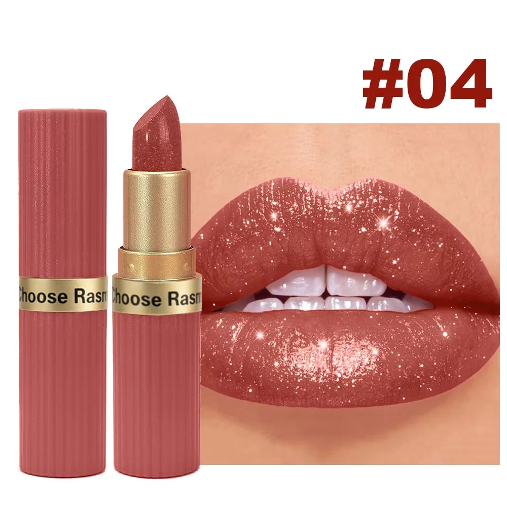 CHOOSE RASME 6-Color Chocolate Bar Matte Lipstick