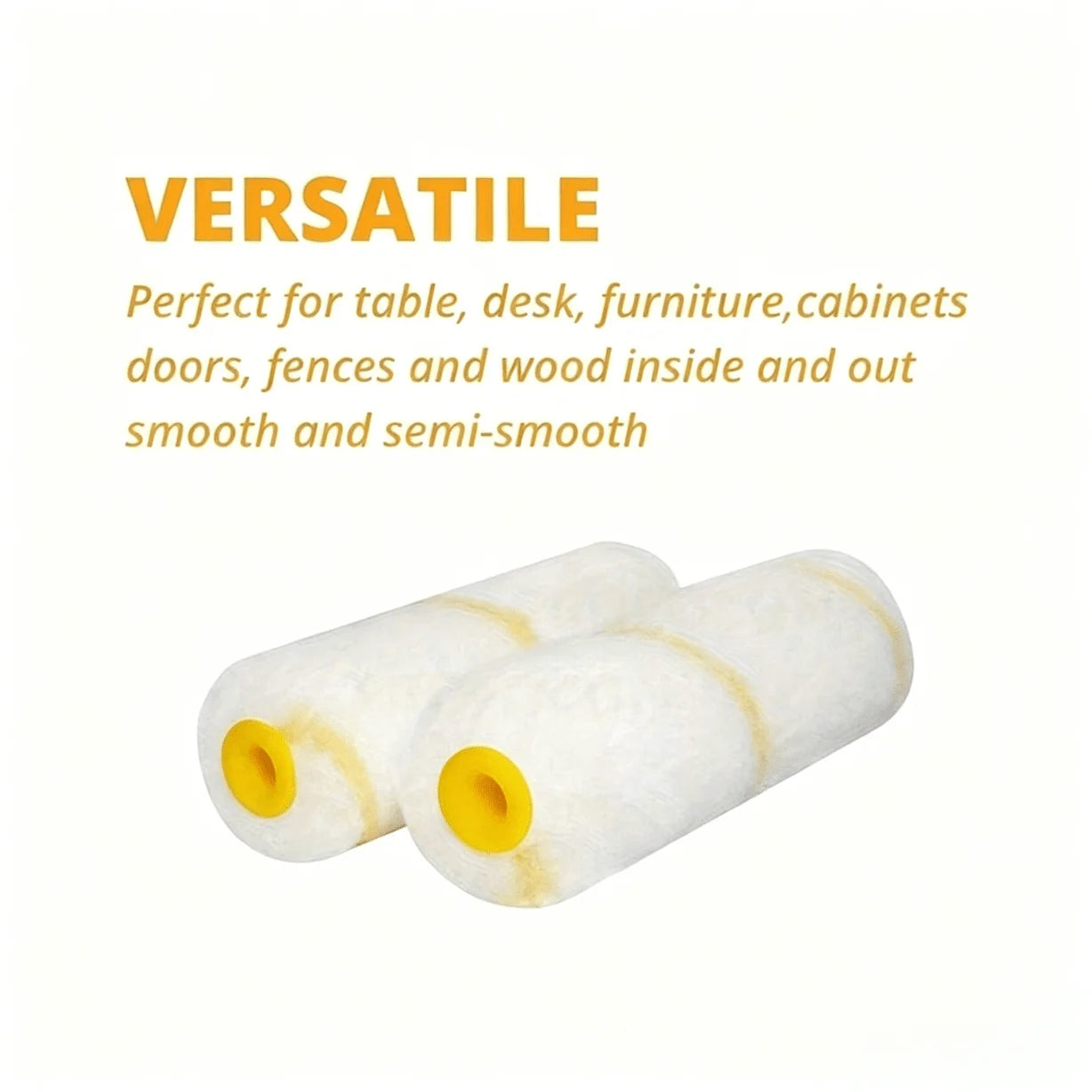28/22/11/4/1pc, Ultra-Fine Fiber Home Paint Roller Brush Set, Non-Shedding Professional Sponge Roller Brush Set, High Absorbency Household Paint Roller Brush Set - Ultra-Fine Fiber Roller, High Absorbency Mini Fabric Roller,