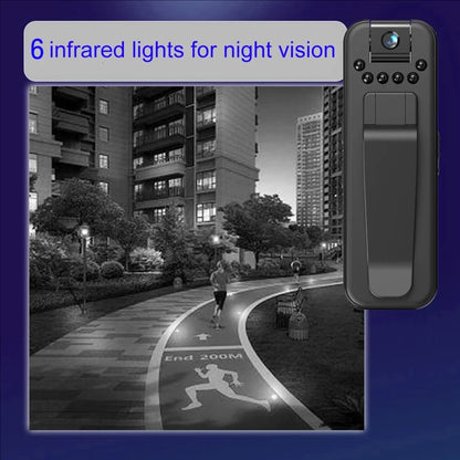 1080P HD Mini Camera Portable Small Digital Video Recorder Surveillance Camcorder Night Vision Video Police BodyCam Infrared