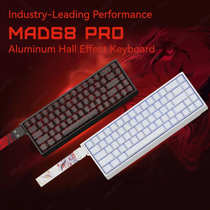 MADLIONS Mad 60he Mad60HE Mad 68HE Mechanical Keyboard Magnetic Switch Wired Hot Swap 8K Polling Rate Customized Gaming keyboard