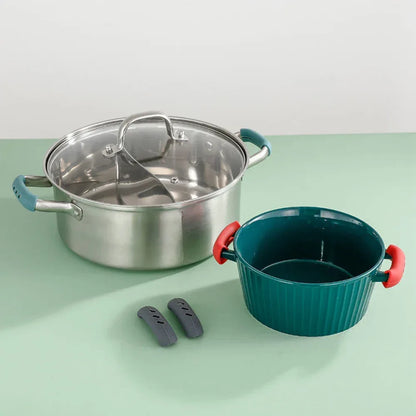 2PCS Silicone Heat Resistant Pan Handle Covers