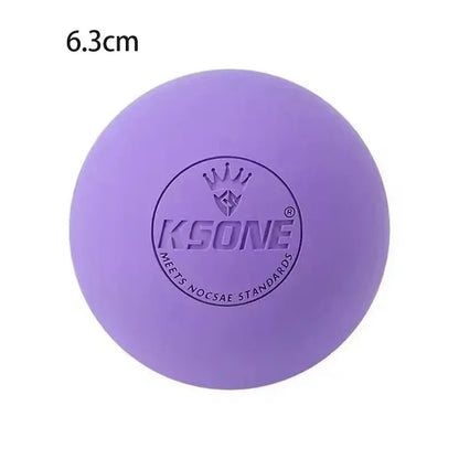 Rubber Fascia Massage Ball Lacrosse Balls Yoga Fitness Exerciser Deep Tissue Muscle Relaxation Foot Back Shoulder Healt Care - Urbizia