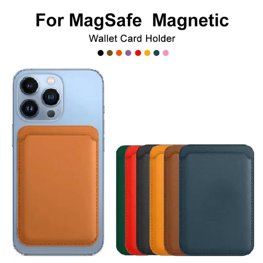 Magnetic Leather Wallet Phone Case – Card Holder Cover
