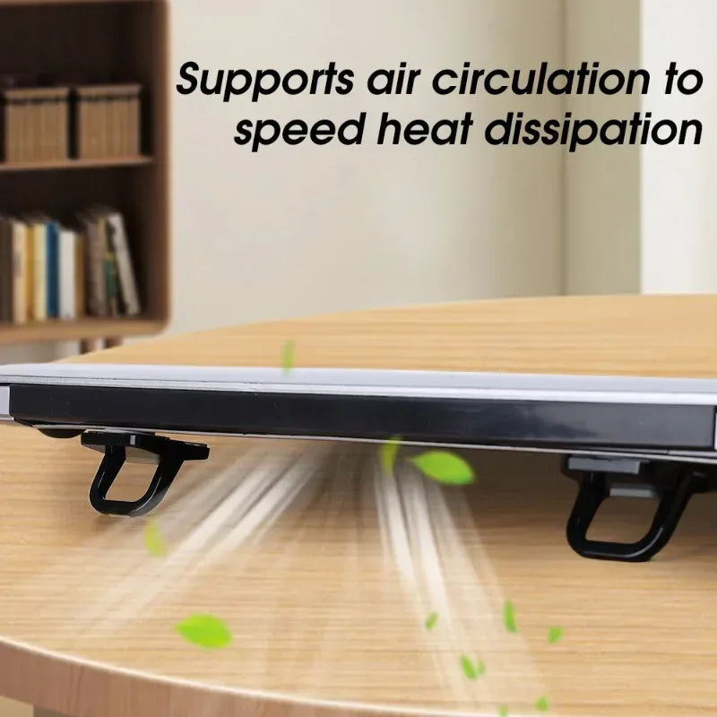 2pcs Keyboard Stands, Mini Laptop Stand for Desk, Portable Laptop Stand Compatible with MacBook Air Pro, Dell XPS, HP More. - Urbizia