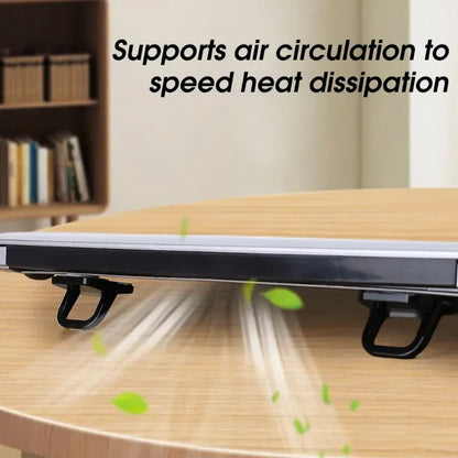 2pcs Keyboard Stands, Mini Laptop Stand for Desk, Portable Laptop Stand Compatible with MacBook Air Pro, Dell XPS, HP More. - Urbizia