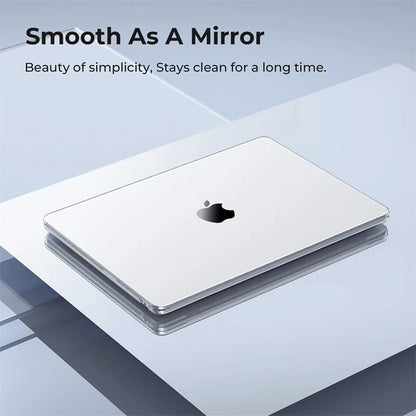 Crystal Clear Laptop Case for Macbook Air 13.6 M4 15 M3 Hard Cover for Mac Book Neo 2026 Pro 13 M1 M2 14 16 Sleeve Accessories