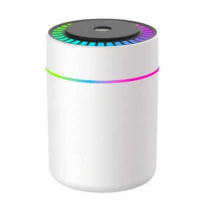 Powerful and Efficient Air Humidifier 180ML Aromatherapy Aroma Diffuser Essential Oil with Colorful Lights for Home Car Bedroom - Urbizia