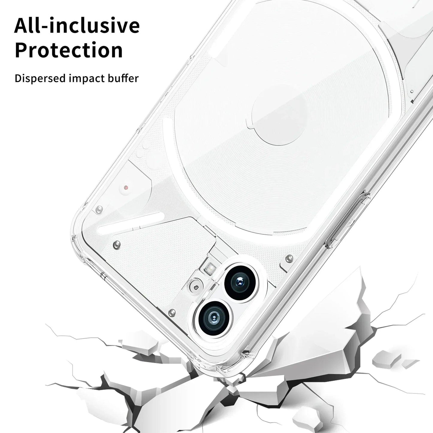 Airbag Clear Shockproof Case for Nothing Phone