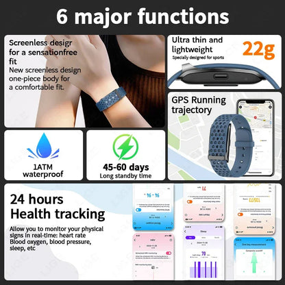 New Sport Fitness Tracker Smart Bracelet Heart Rate Blood Pressure Monitor Pedometer Call Reminder Smartwatch Band for Men Women - Urbizia