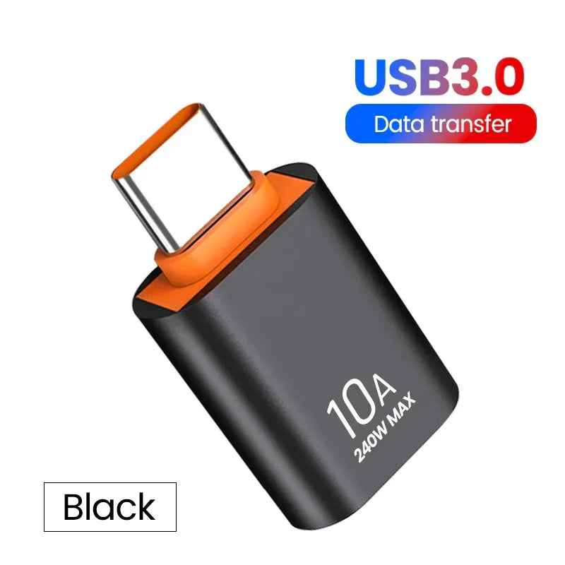 USB 3.0 Type-C OTG Fast Charging Adapter