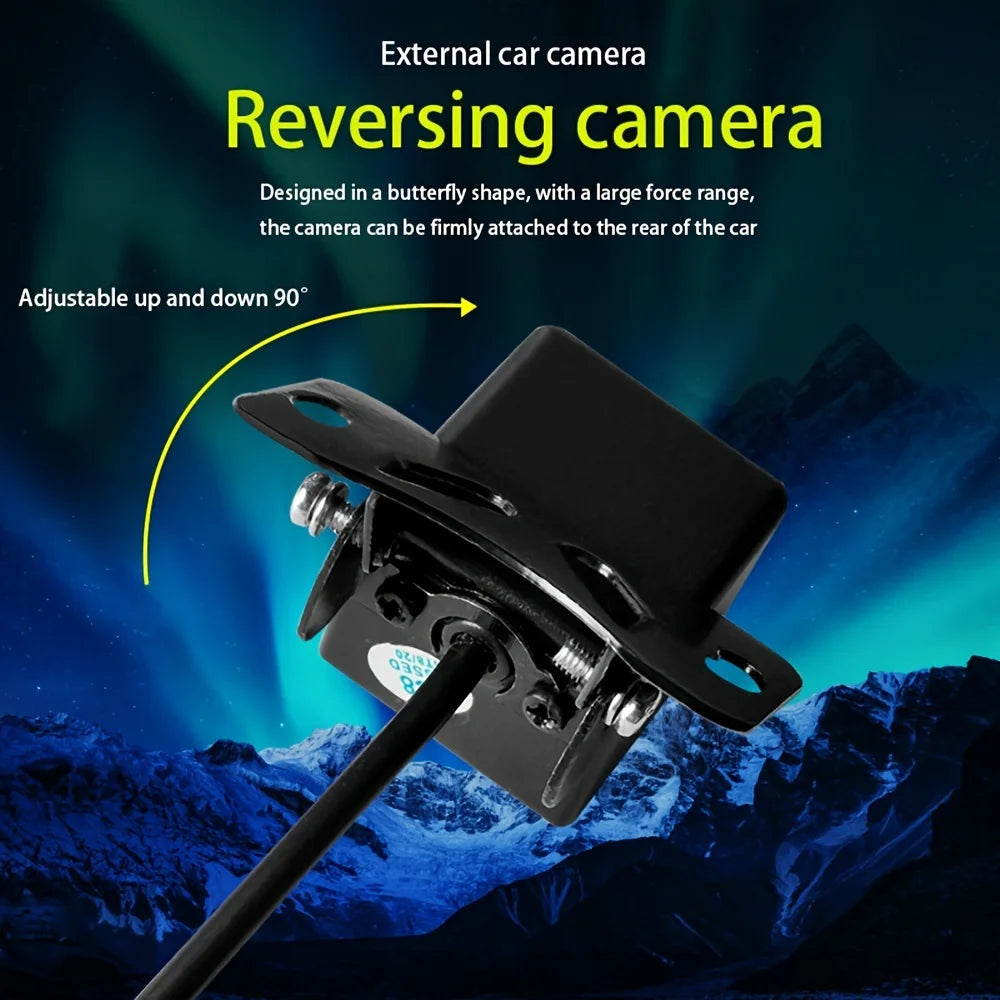IR Car Rear View Camera Wide Angle Reverse Parking Waterproof CCD LED Auto Backup Monitor Universal for BMW New HD Night Vision
