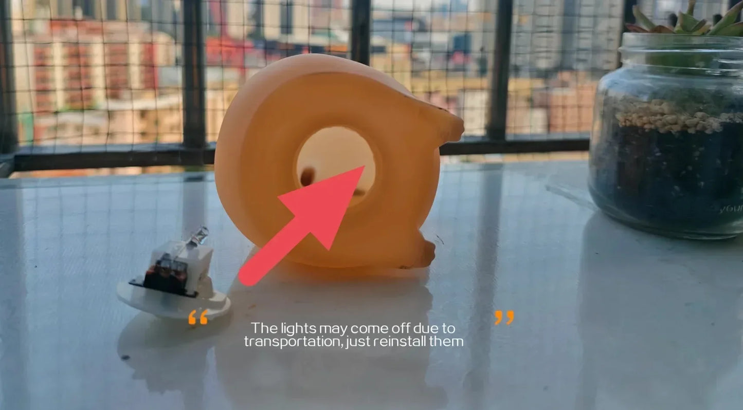Cute Pet Capybara Night Light Cartoon Silicone Creative Bedside Sleep Night Lamp For Room Decor Birthday gift clearance sale - Urbizia
