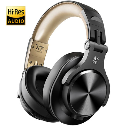 Oneodio Fusion A70 Bluetooth Headphones Hi-Res Audio Over Ear Wireless Headset 72H Professional Studio Monitor DJ HiFi Earphones