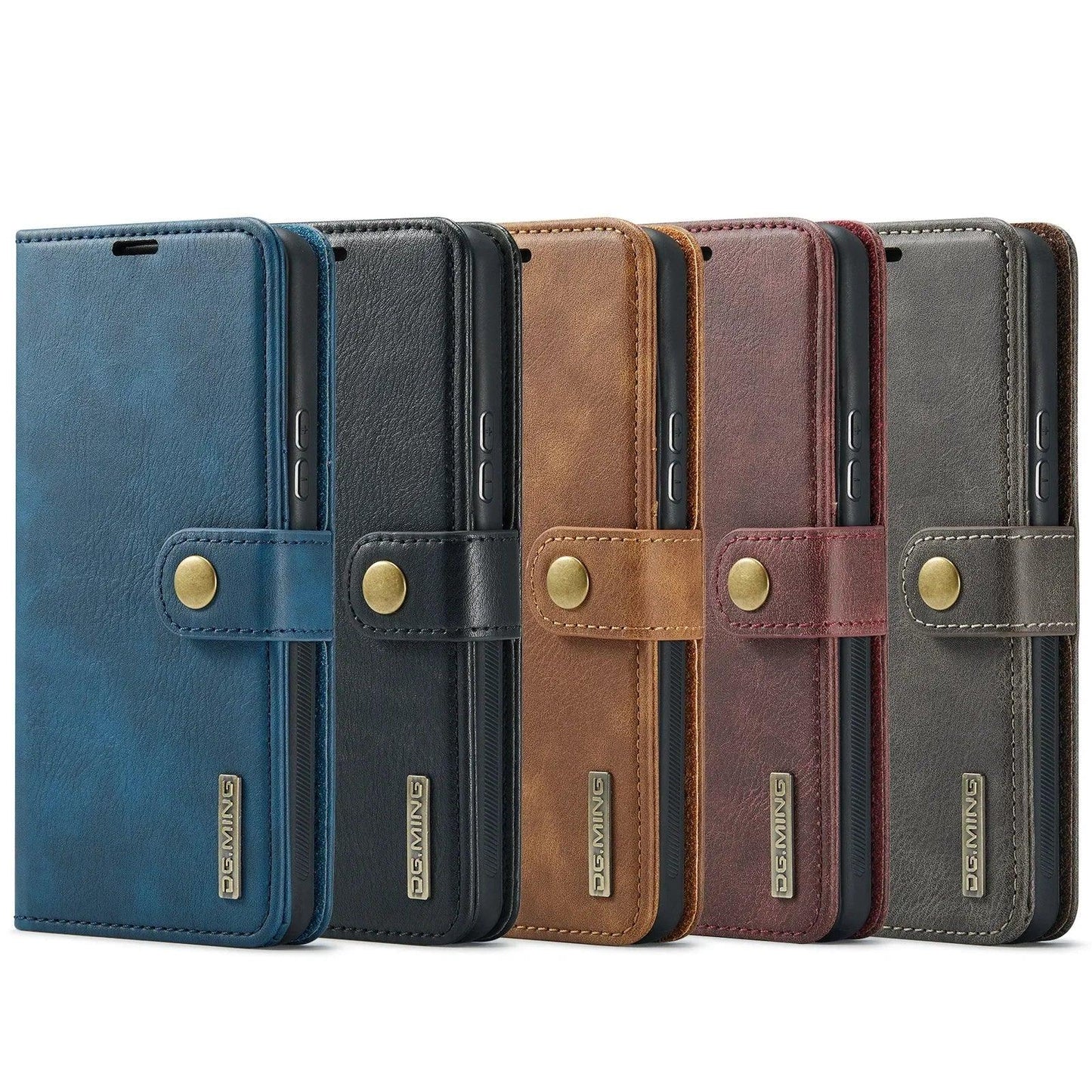 Detachable Magnetic Leather Cover for Samsung Galaxy S20 S21 S23 S24 FE S25 S22 Plus Note 20 Ultra A55 Wallet Card Holder Case
