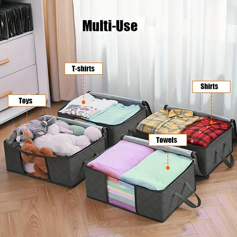35L Foldable Storage Bags with Clear Window