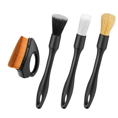 Car Detailing Brush Set – 4-5 Pieces - Urbizia
