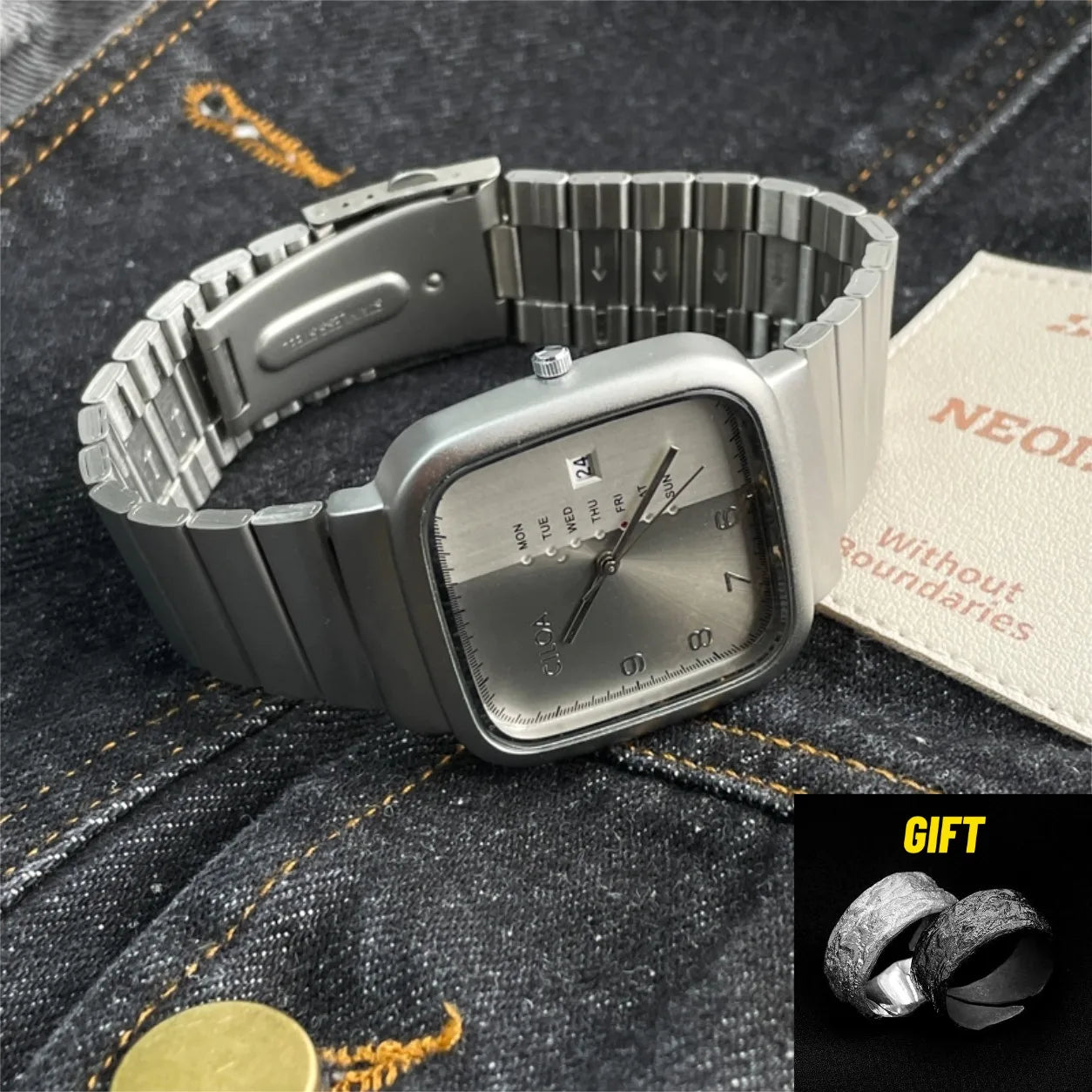 CILOA Man High Quality Luxury Male Quartz Watch Men Elegant Watches Men's High-End Gifts Waterproof Mechanical Men's