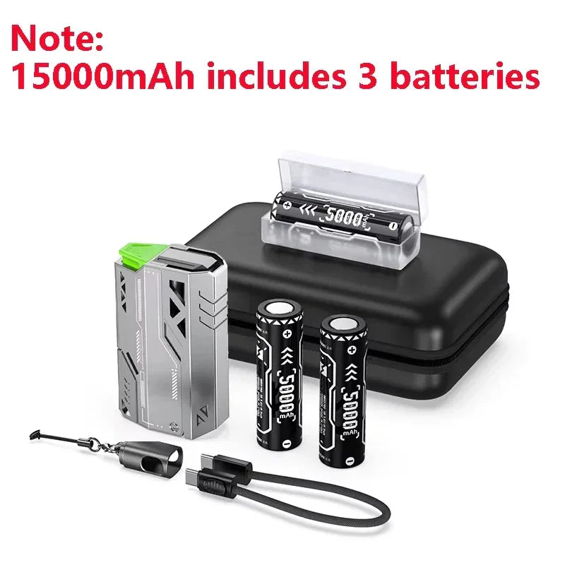 Vyvylabs 10000-50000mAh Detachable Power Bank 22.5W Fast Charger External Battery Removable Replaceable Battery For Mobile Phone