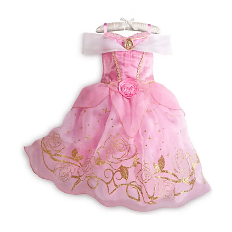 Kids Princess Costume – Elsa,Mermaid Pageant Dress for Girls 3-10Y