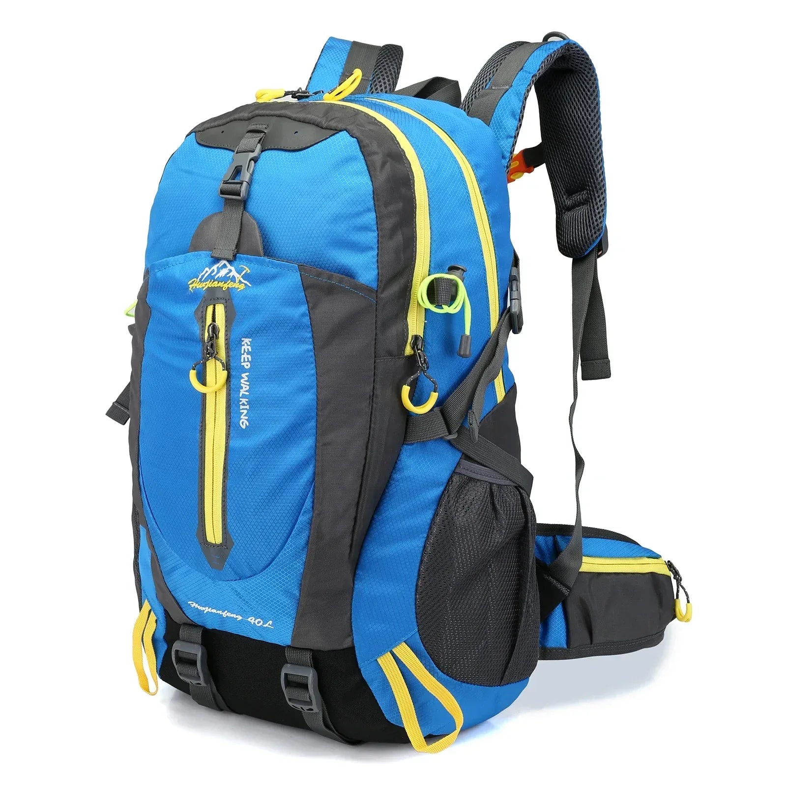 40L Water Resistant Travel Backpack Camping Hiking Laptop Daypack Trekking Climbing Back Bags For Men Women Hiking Supplies - Urbizia