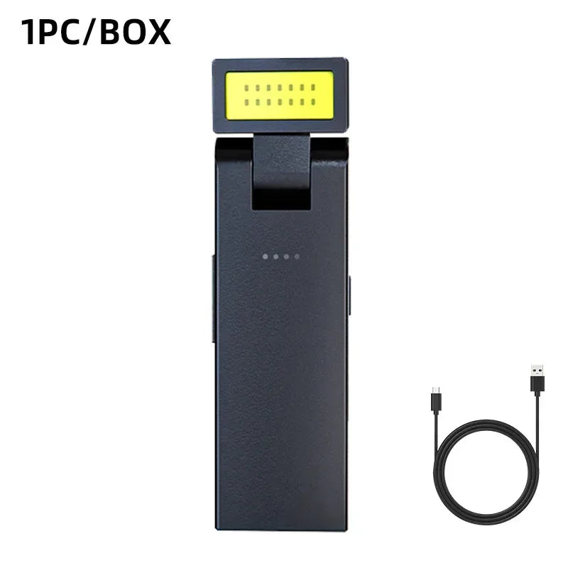 Magnetic Work Light Rechargeable COB Flashlight Suitable for Night Work Emergency Lamp Night Light Small Car Lamp - Urbizia