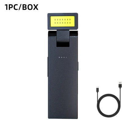 Magnetic Work Light Rechargeable COB Flashlight Suitable for Night Work Emergency Lamp Night Light Small Car Lamp - Urbizia