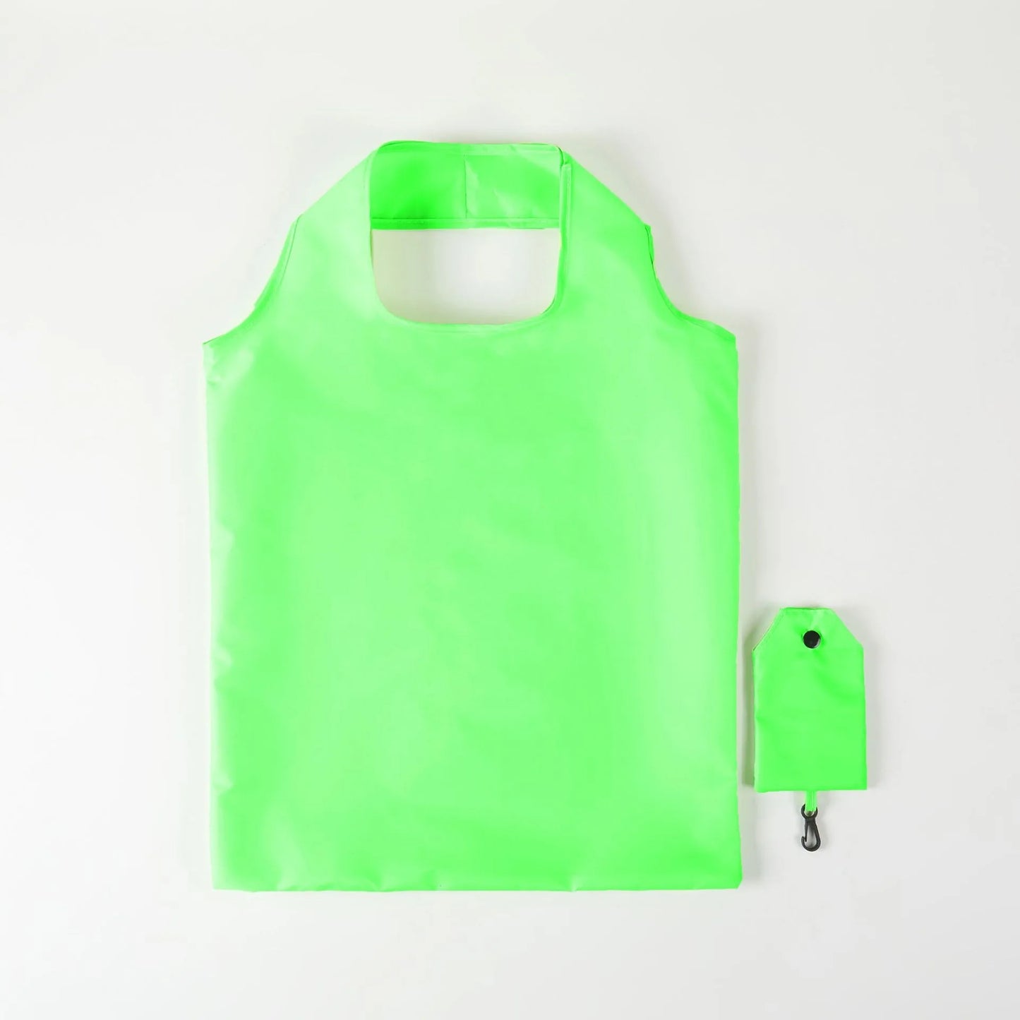 In The Case of Women's Solid-color Eco-friendly, Foldable and Reusable Shopping Bags for Polyester Travel Groceries