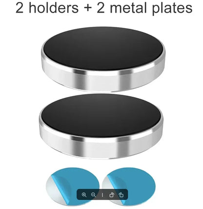 Magnetic Car Phone Stand Magnet Mount Bracket Adhesive Dashboard Wall Holder for iPhone Samsung Xiaomi Huawei GPS Support