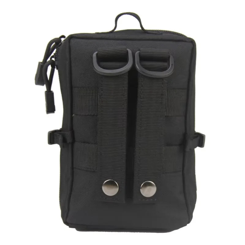 Mini Molle Utility Pouch, EDC Small Tool Pouch for Outdoor Hiking Camping, Phone & Gear Storage Bag