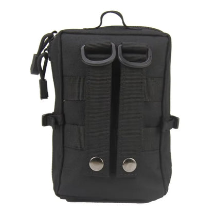 Mini Molle Utility Pouch, EDC Small Tool Pouch for Outdoor Hiking Camping, Phone & Gear Storage Bag